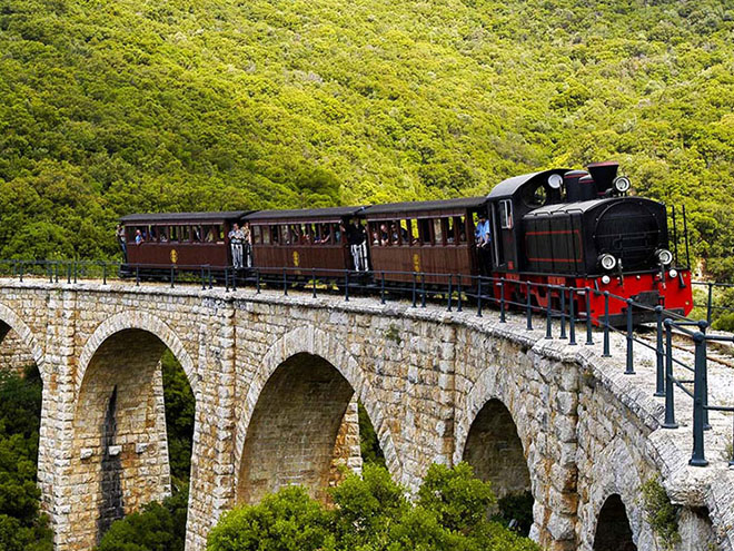 Pelion sightseeing - Stem Train